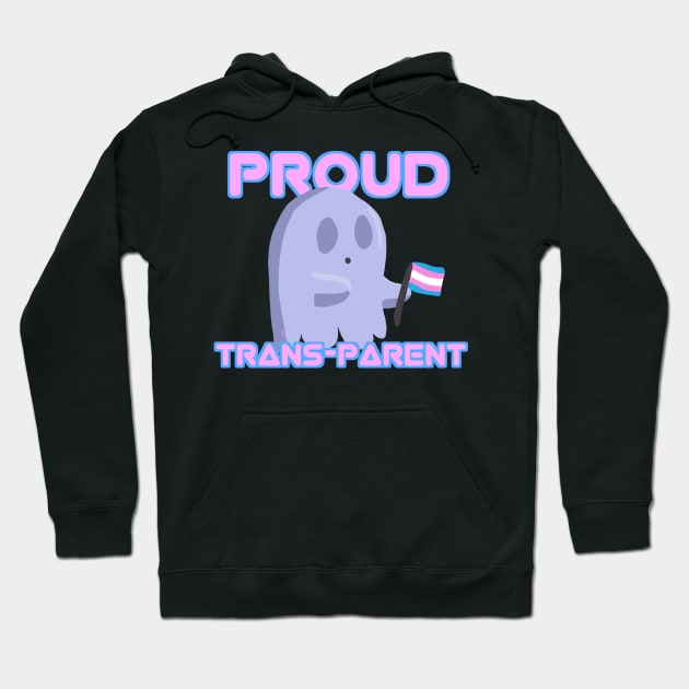 Trans-Pride:Trans-Parent Hoodie by UVGloPanda